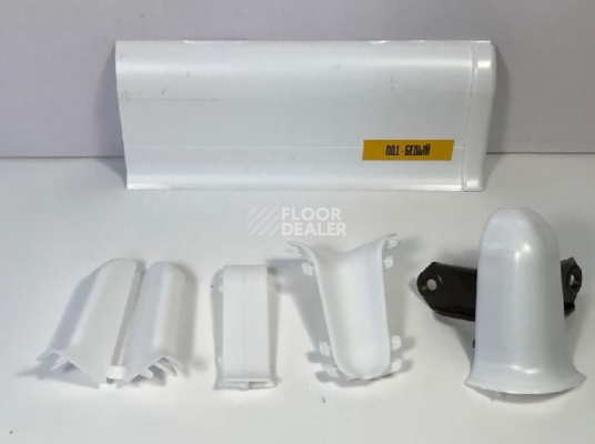 Плинтус Плинтус Ideal Comfort 55mm Белый 001 фото 1 | FLOORDEALER